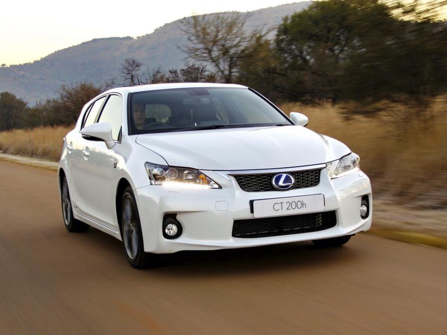 Lexus CT200h F-Sport (ZA) '2011